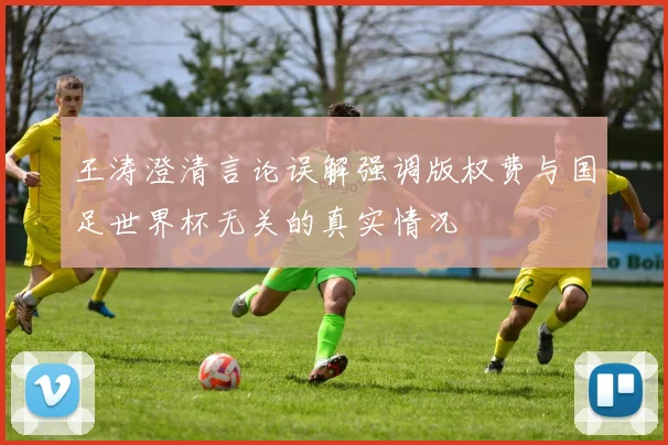 王涛澄清言论误解强调版权费与国足世界杯无关的真实情况